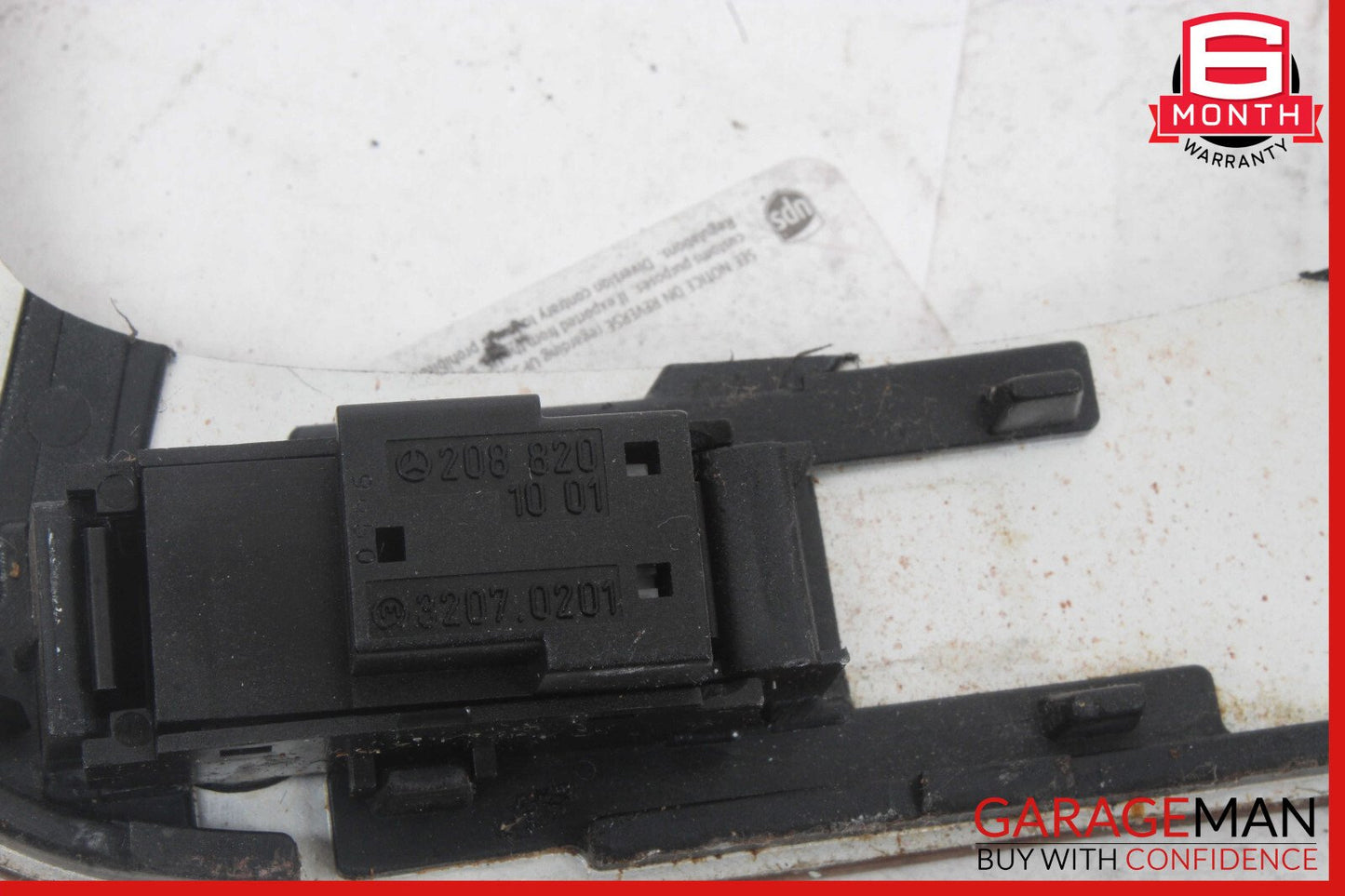 00-06 Mercedes W220 S430 S55 AMG Center Console Shift Shifter Trim Bezel Wood