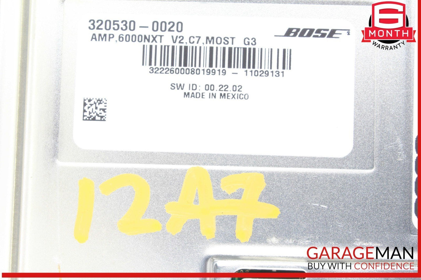 2012-2018 Audi A7 Audio Sound Amplifier Module Bose 4G0035223A OEM