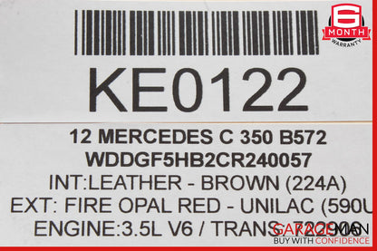 08-18 Mercedes W204 C350 E350 Front Left Side Door Control Module OEM