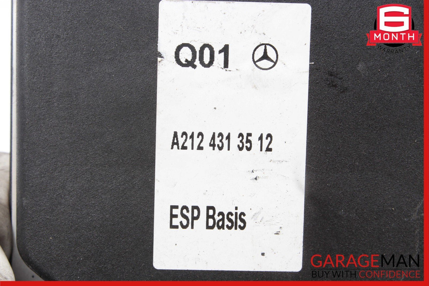 10-16 Mercedes W212 E350 ABS Brake Hydraulic Pump Control Module Unit 2124313512