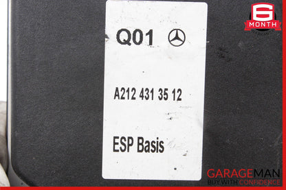 10-16 Mercedes W212 E350 ABS Brake Hydraulic Pump Control Module Unit 2124313512