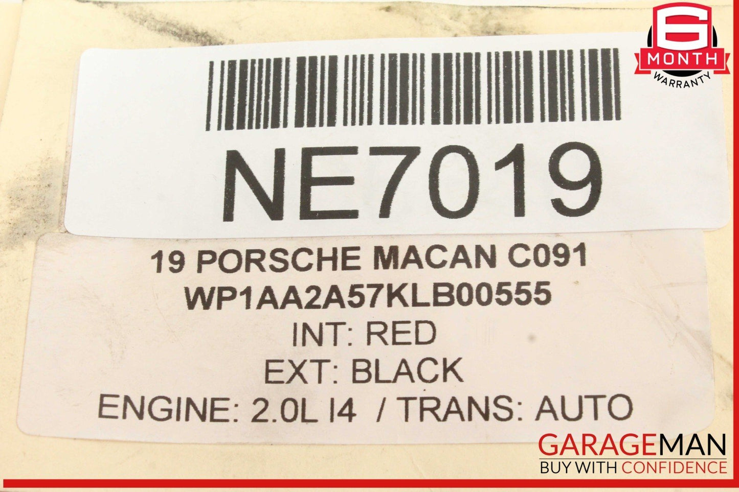 15-24 Porsche Macan Rear Left or Rear Right Side CV Axle Shaft 95B501203K OEM