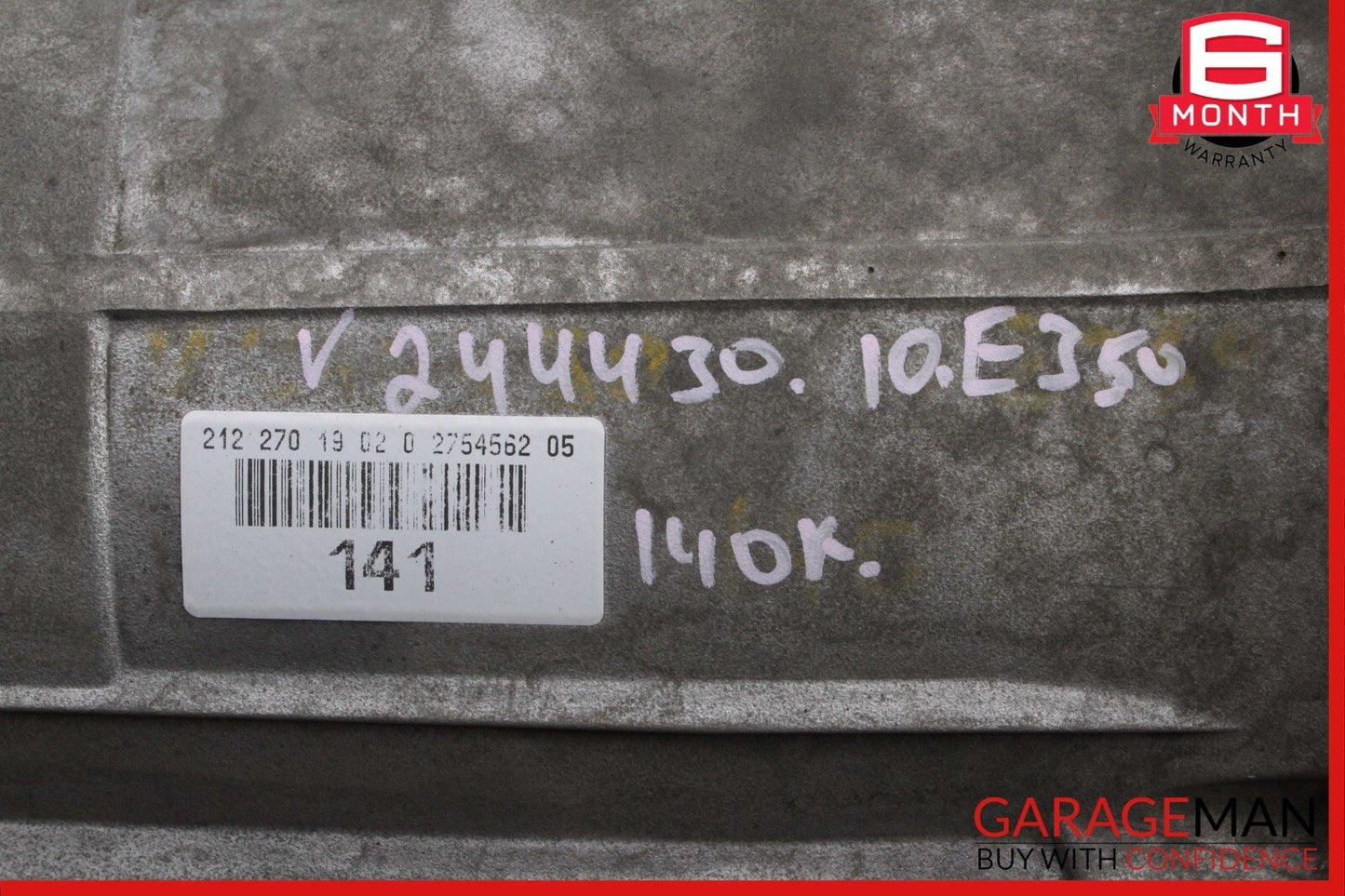 10-11 Mercedes W212 E350 RWD 7G Automatic Transmission Assembly 722.906 140k