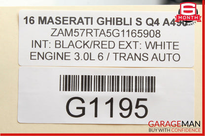 14-17 Maserati Ghibli Dash Headlight Head Light Lamp Control Switch Module