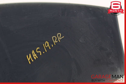 14-24 Maserati Ghibli Rear Right Passenger Side Door Glass Window OEM