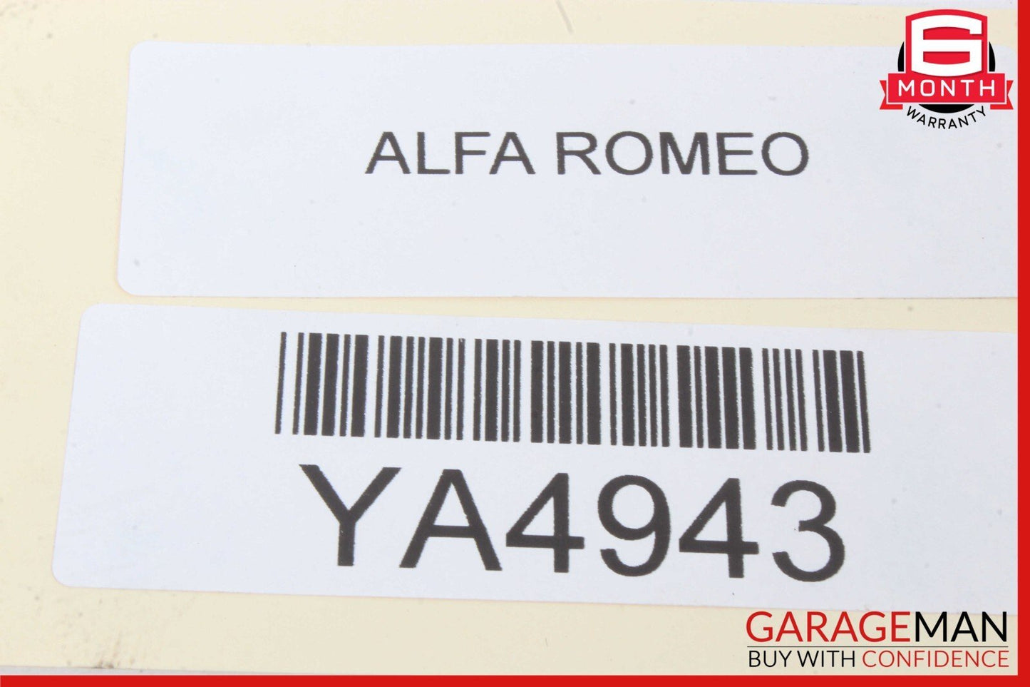 17-21 Alfa Romeo Giulia Front Left Side Master Window Switch Control Module Assy