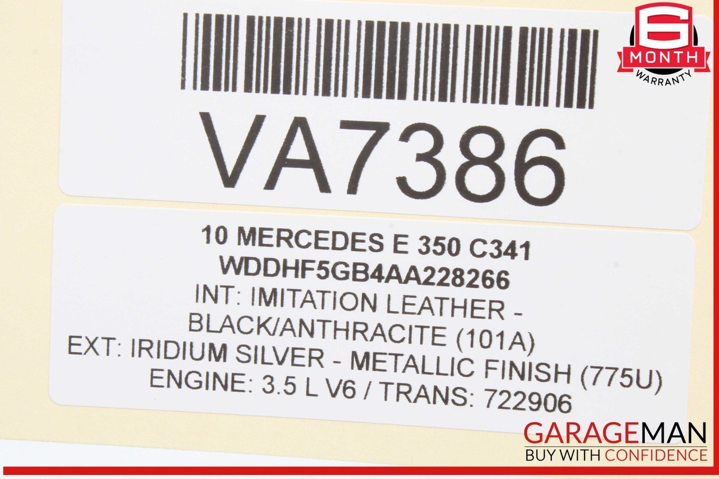 08-18 Mercedes W212 E350 Rear Left Driver Side Door Control Module Unit OEM