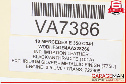 08-18 Mercedes W212 E350 Rear Left Driver Side Door Control Module Unit OEM