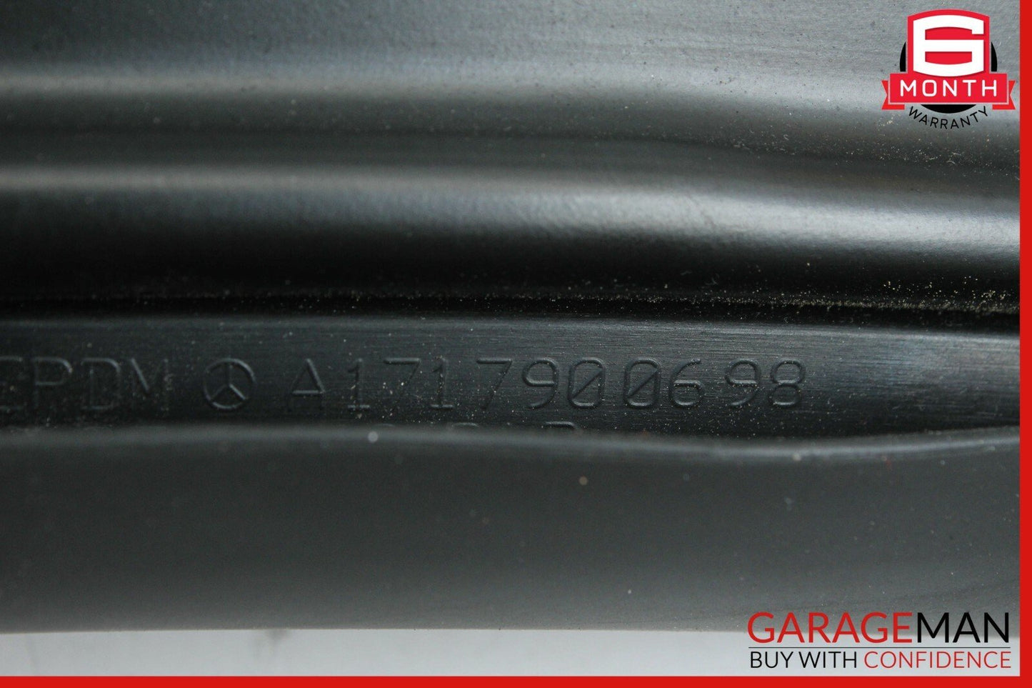 05-11 Mercedes R171 SLK350 Rear Right Side Window Roof C Pillar Panel Silver OEM