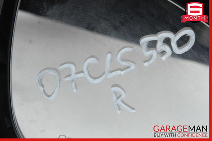 06-08 Mercedes W219 CLS550 CLS500 Front Right Side Mirror Door Rear View OEM