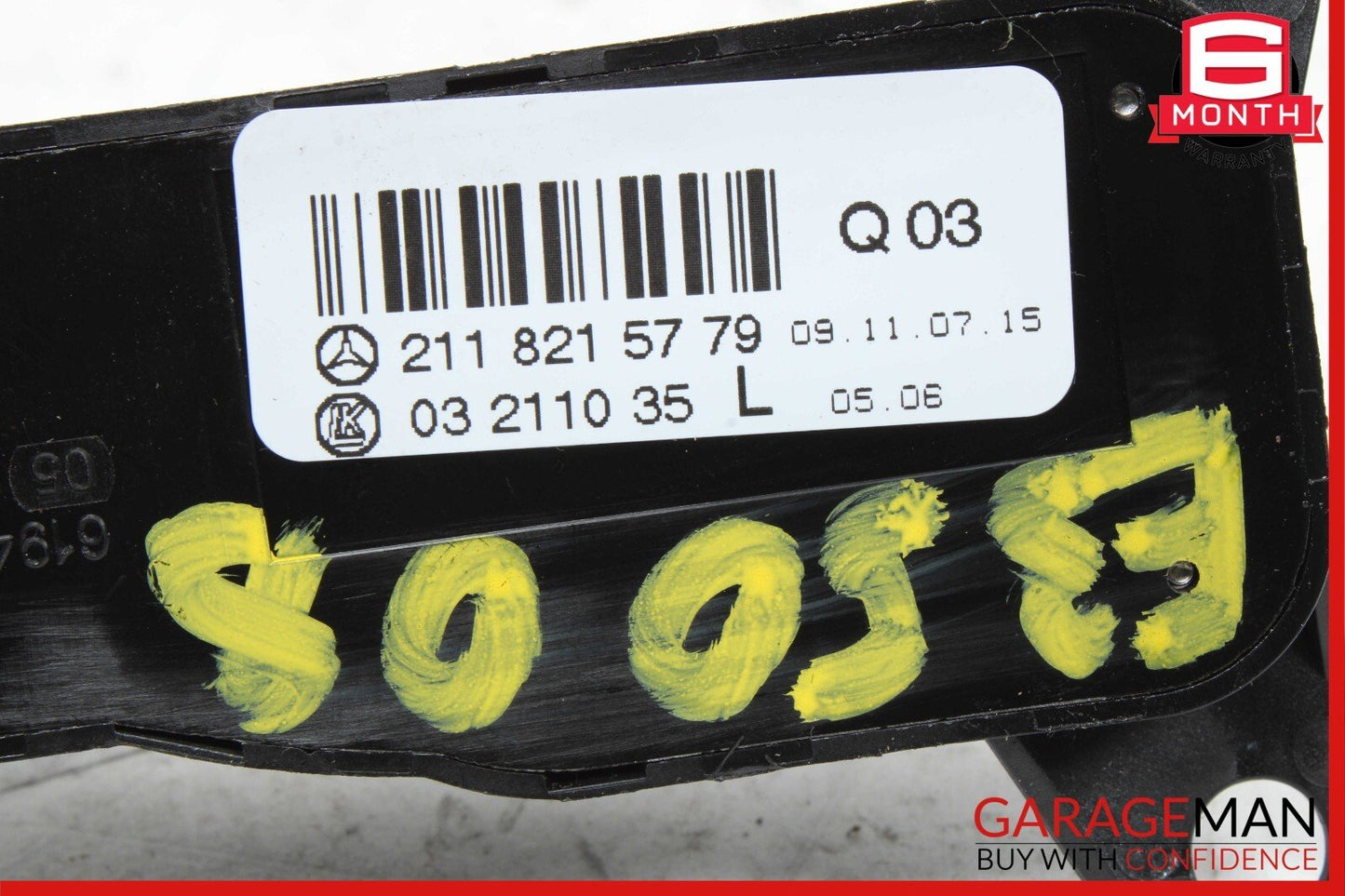 03-11 Mercedes W211 E350 CLS500 CLS63 Front Left Seat Adjustment Control Switch