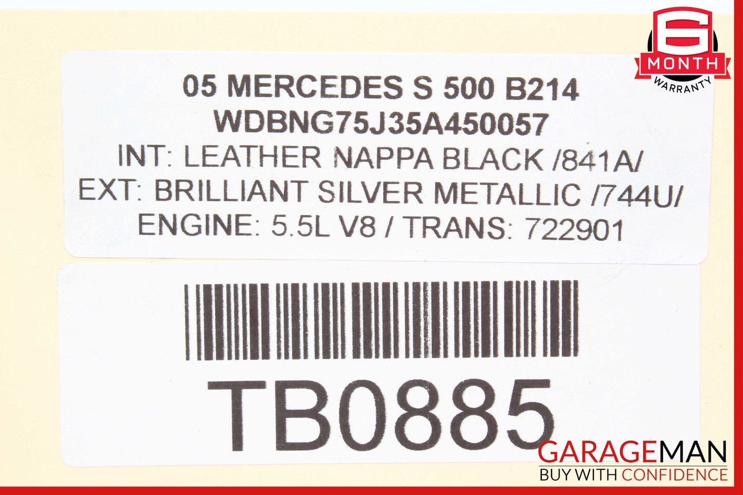 07-13 Mercedes S550 CL600 Front Right Side RWD Wheel Spindle Knuckle Hub Bearing