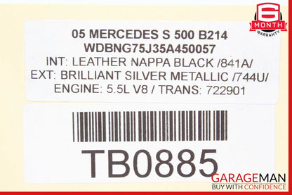 07-13 Mercedes S550 CL600 Front Right Side RWD Wheel Spindle Knuckle Hub Bearing