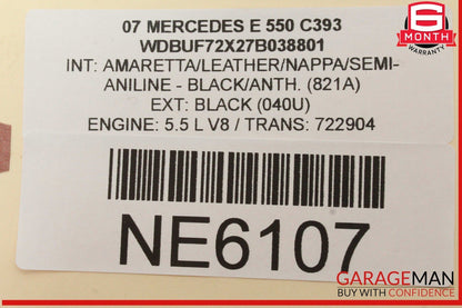 07-11 Mercedes W211 E550 E320 ABS Hydraulic Anti Lock Brake Pump Module OEM