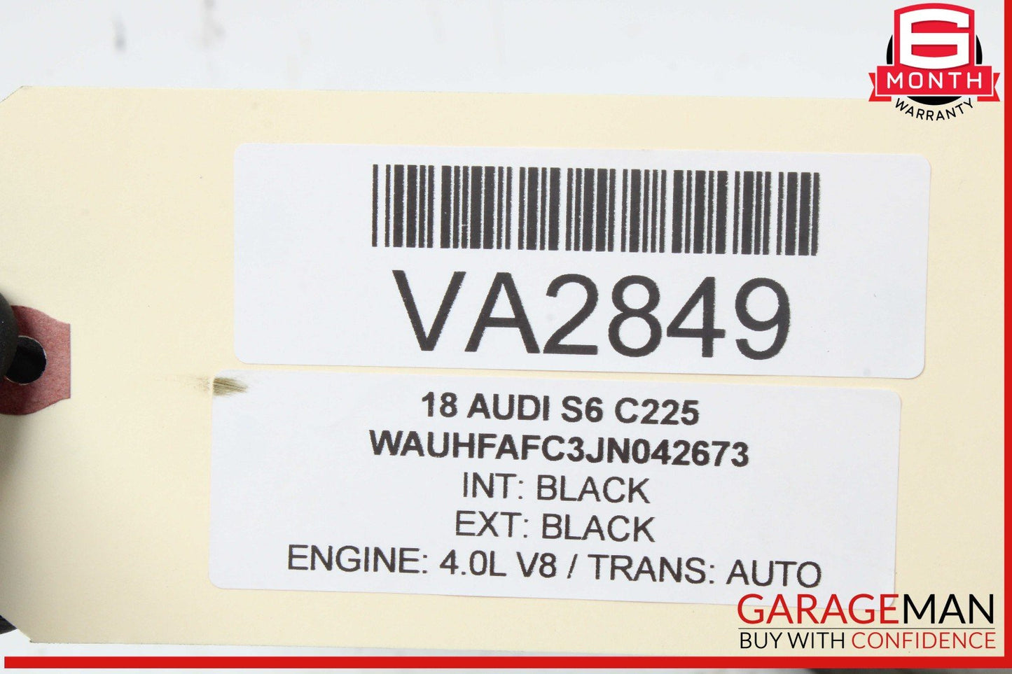 09-18 Audi S6 S4 Rear Right Passenger Side Upper Control Arm 8K0505324H OEM