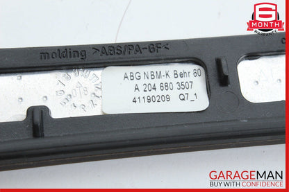 08-14 Mercedes W204 C300 C280 AC A/C Climate Control Switch Trim Bezel Wood