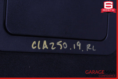 14-19 Mercedes W117 CLA250 Rear Left Top Upper Seat Cushion Cover Assy Black