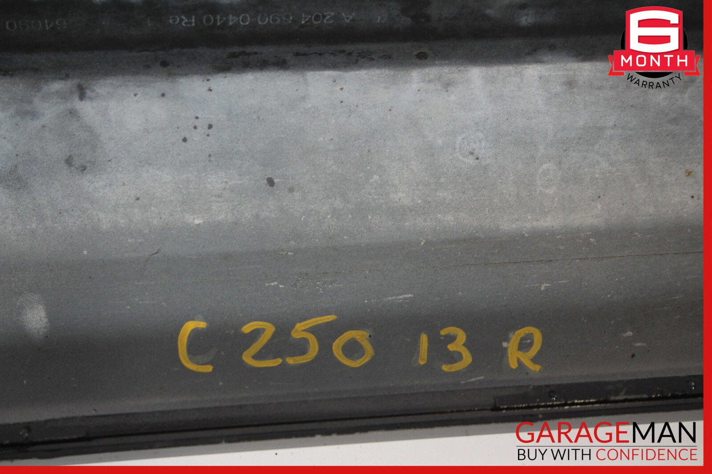 08-14 Mercedes W204 C250 Base Right Rocker Panel Side Skirt Molding Cover OEM