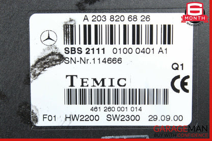 98-02 Mercedes W210 E430 E55 AMG Temic Voice Recognition Control Module Unit OEM