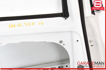 10-15 Mercedes X204 GLK350 GLK250 Rear Left Side Exterior Door Shell OEM