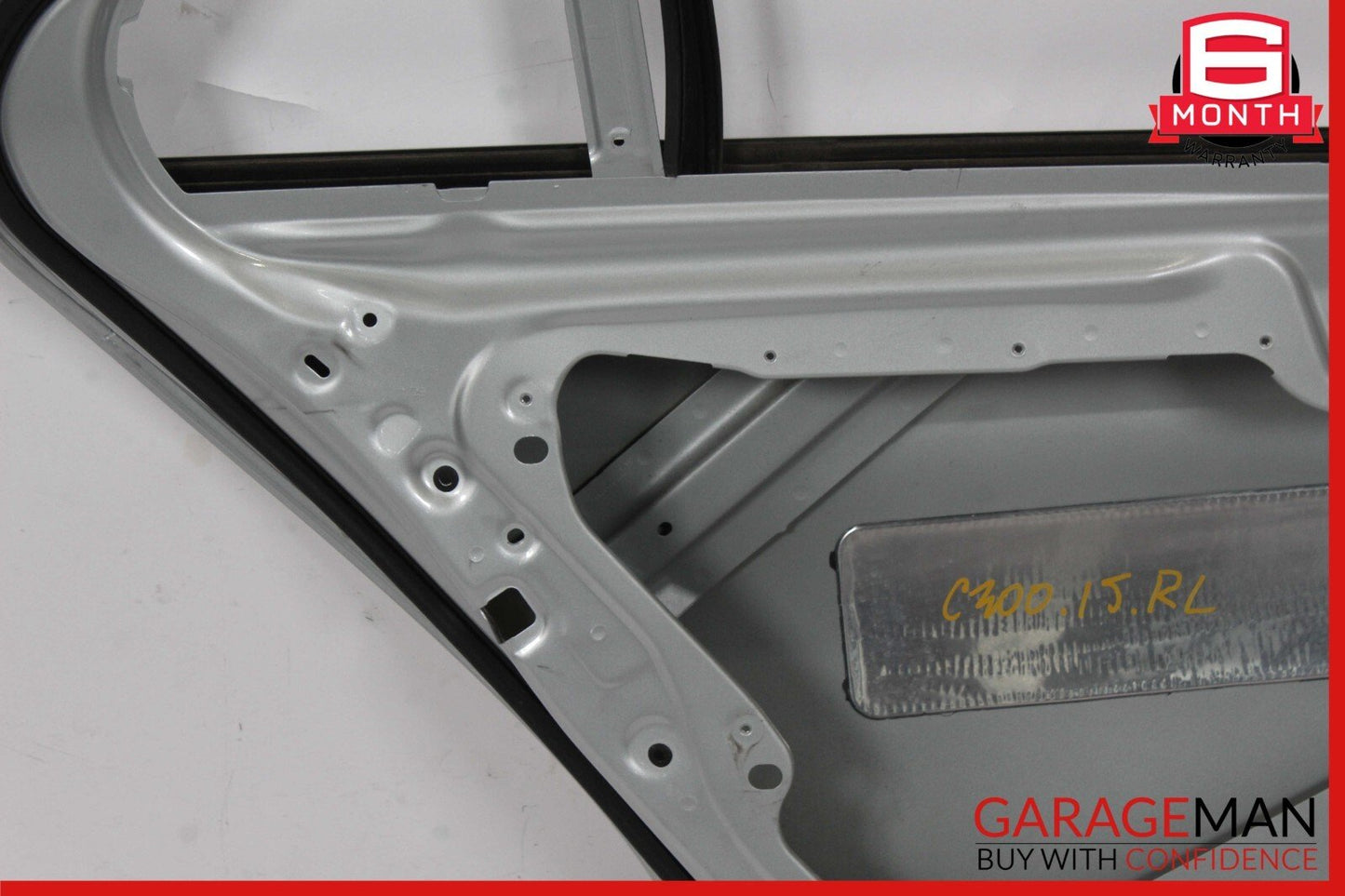 15-20 Mercedes W205 C300 C350e C400 Sedan Rear Left Side Exterior Door Shell OEM