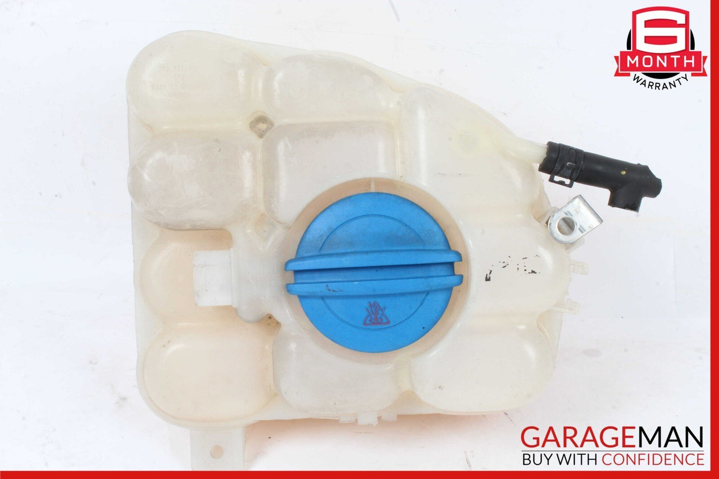 11-18 Porsche Cayenne 958 S Radiator Coolant Overflow Expansion Bottle Tank OEM