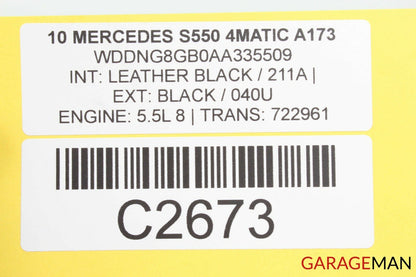 07-13 Mercedes W221 S550 CL550 Rear Right & Left Side Upper Control Arm Set OEM