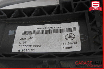 12-20 Mercedes R172 SLK250 SLC300 Right Side Exterior Door Handle Iridium Silver