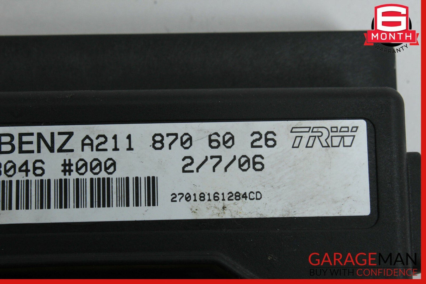 06-09 Mercedes CLS63 AMG GL450 E350 Front Right Seat Weight Sensor Module Unit