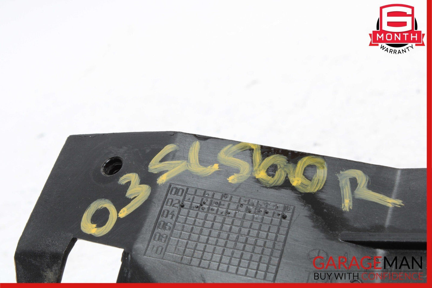 03-08 Mercedes R230 SL500 Rear Right Seat Belt Retractor Luggage w/ Speaker OEM