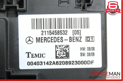 06-11 Mercedes W211 E350 E550 CLS63 AMG Body Control Module Unit BCM OEM