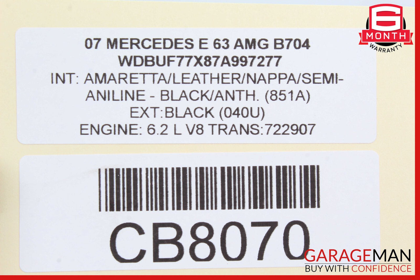 03-09 Mercedes W211 E320 E350 E550 Rear Right Side Door Lock Latch Actuator OEM