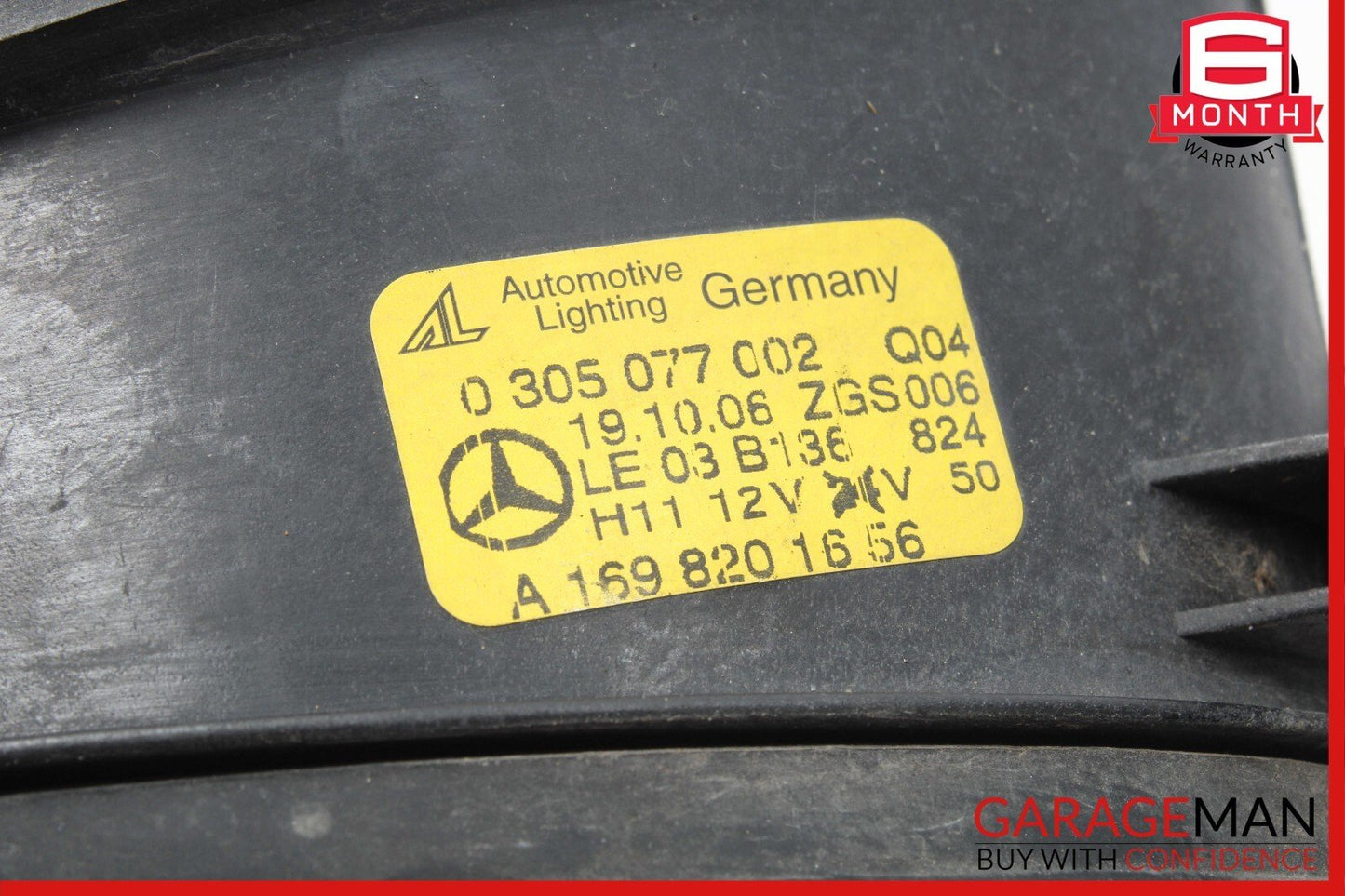 Mercedes X164 GL450 E350 SL550 Right Passenger Fog Light Lamp 1698201656 OEM