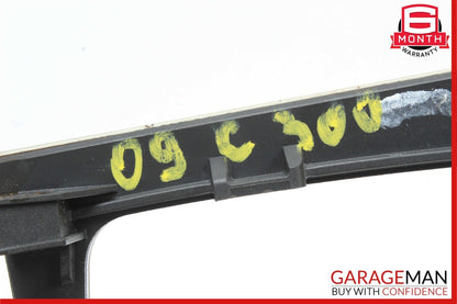 08-15 Mercedes W204 C300 4MATIC Center Console Shift Shifter Bezel Trim OEM