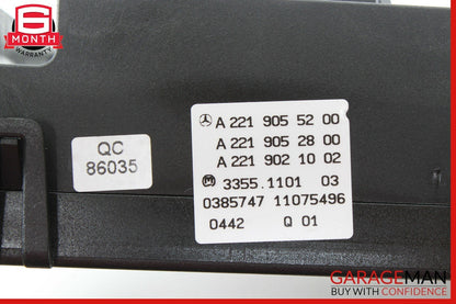 07-13 Mercedes W221 S550 CL550 A/C AC Heater Climate Switch Control Module OEM