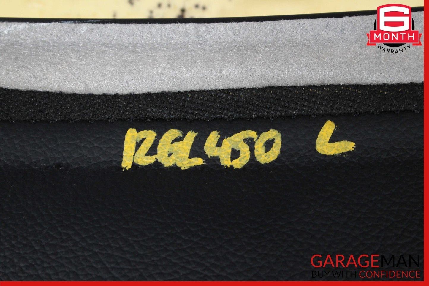 07-12 Mercedes X164 GL450 GL550 Front Left Side Top Upper Seat Cushion Cover OEM