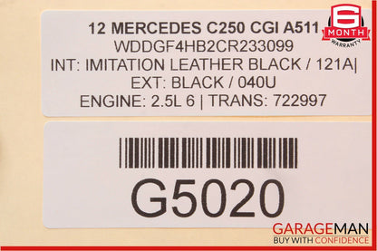 08-14 Mercedes W204 C300 E350 C350 Rear Deck Shelf Loud Speaker 2048205802 OEM