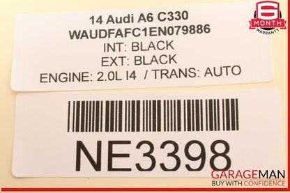 09-18 Audi A6 A7 S4 A4 Rear Left Driver Side Upper Control Arm 8K0505323H OEM