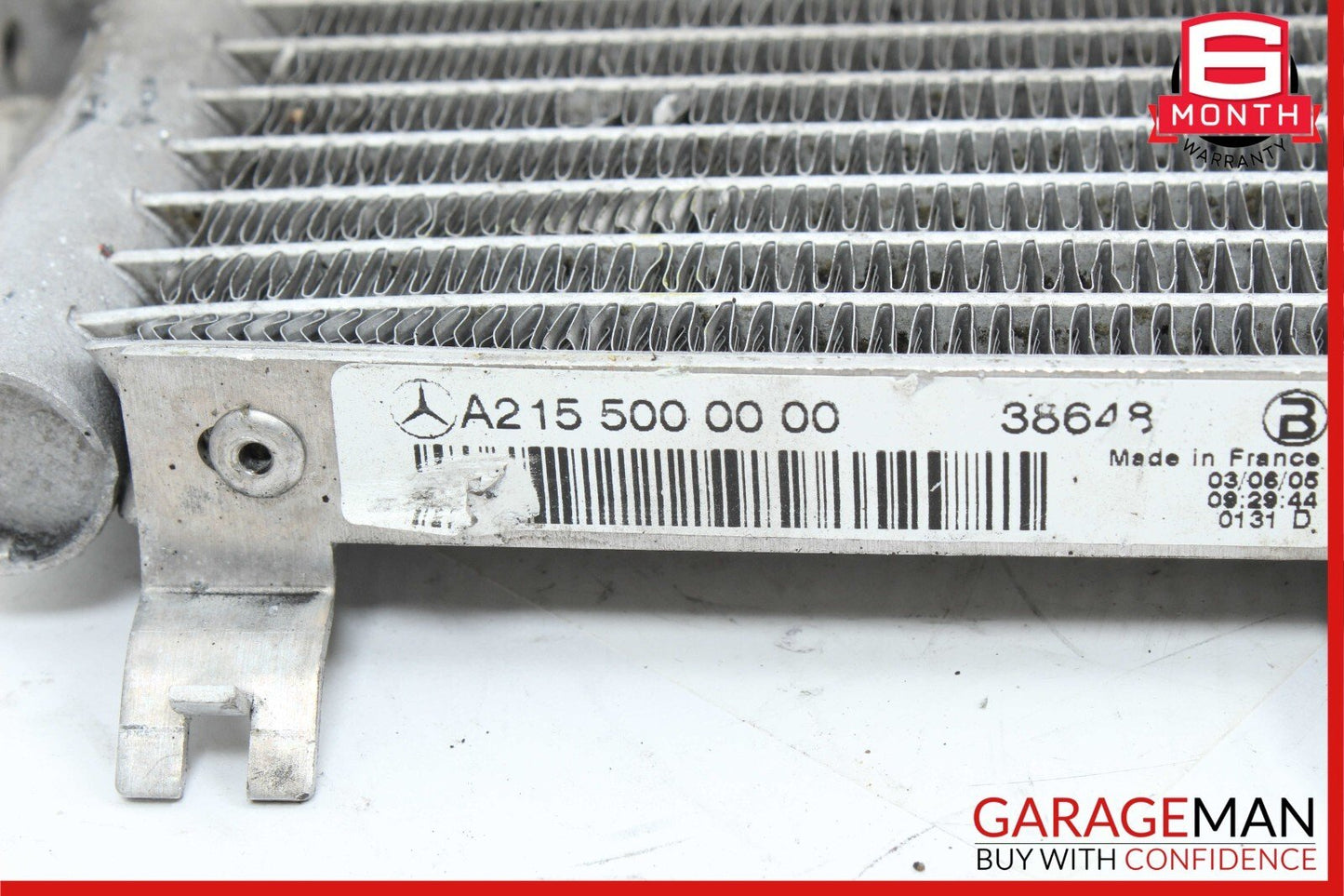 00-06 Mercedes SL500 S600 CL500 ABC Hydraulic Suspension Oil Cooler Radiator