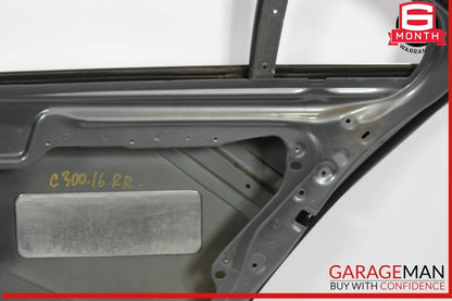 15-21 Mercedes W205 C300 C350e Sedan Rear Right Passenger Side Door Shell OEM