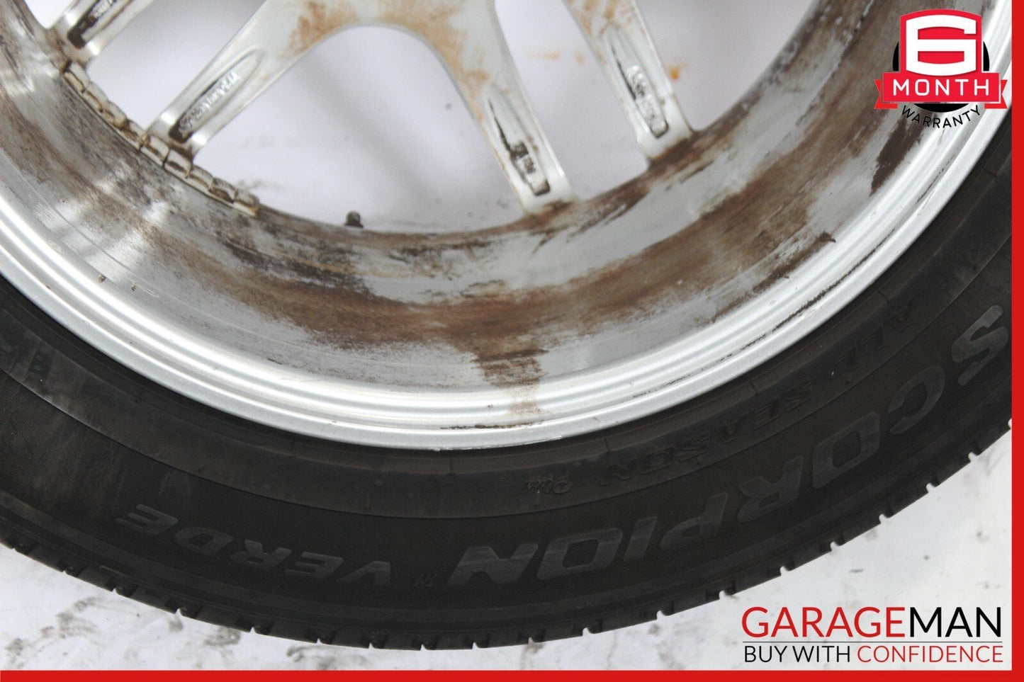 11-18 Porsche Cayenne 958 8.5 X 19 19" Wheel Rim Silver 7P5601025A OEM