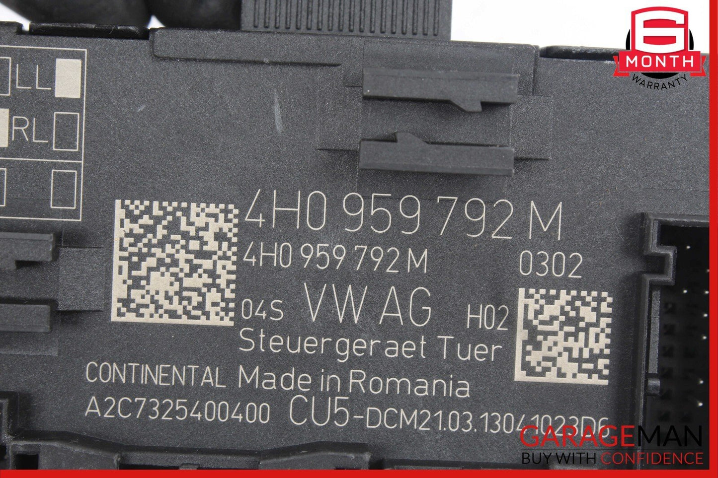 11-17 Porsche Cayenne 958 Front Right Passenger Side Door Control Module Unit