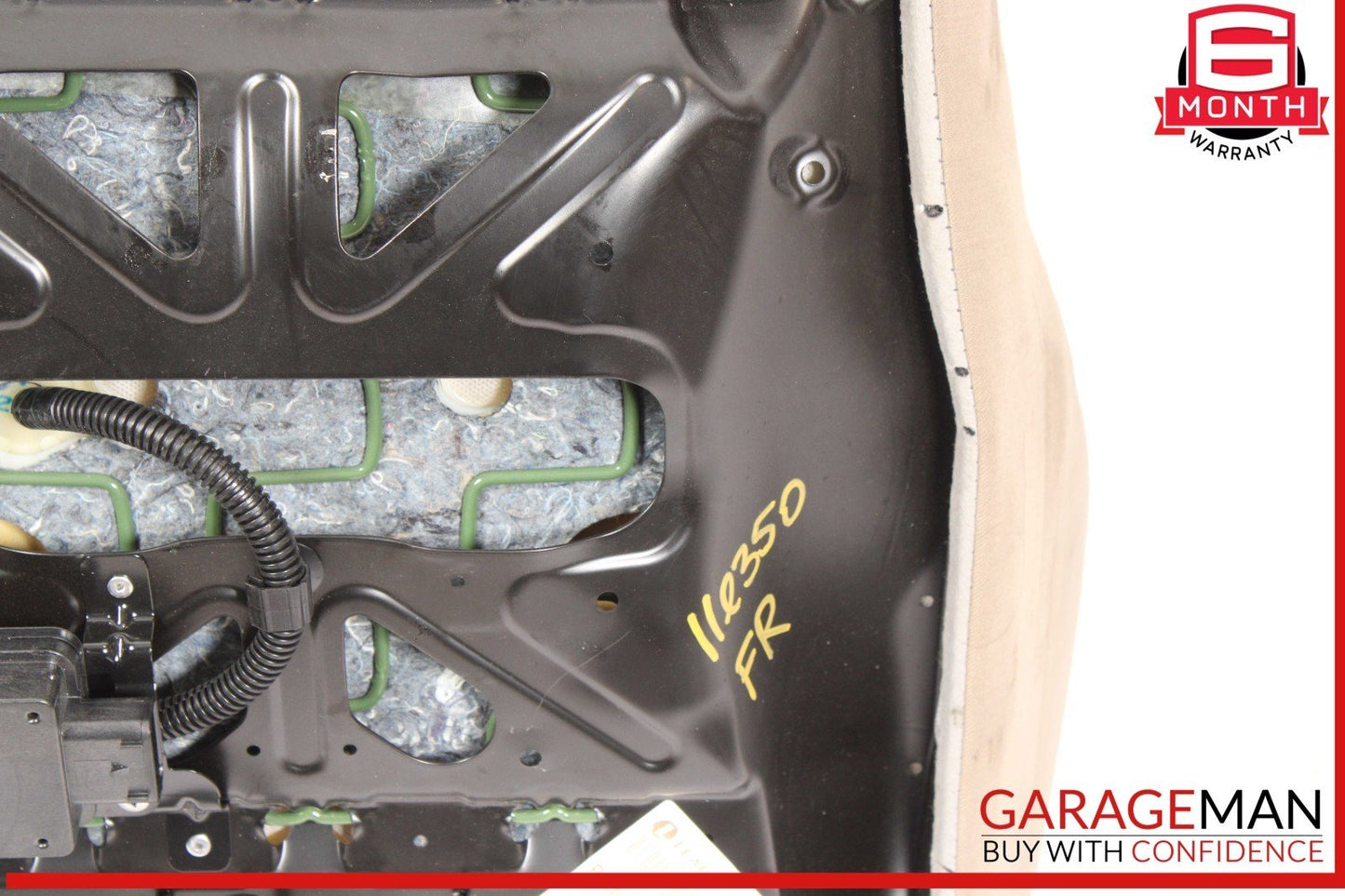 10-17 Mercedes W207 E400 E550 Front Right Lower Bottom Seat Cushion Cover OEM