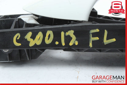 12-14 Mercedes W204 C250 C350 Front Left Driver Side Exterior Door Handle White