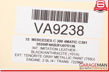 15-19 Mercedes W205 C300 4MATIC TCU TCM Transmission Control Module Unit OEM