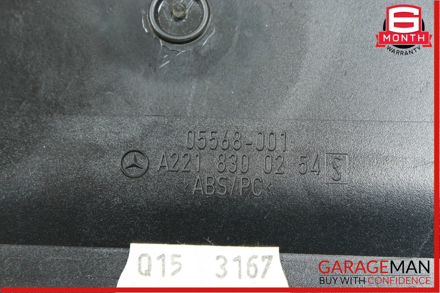 07-13 Mercedes W221 S550 Right Side Dash Dashboard AC A/C Air Vent Black