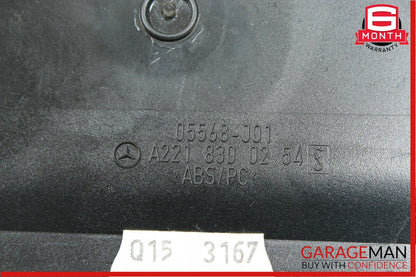 07-13 Mercedes W221 S550 Right Side Dash Dashboard AC A/C Air Vent Black
