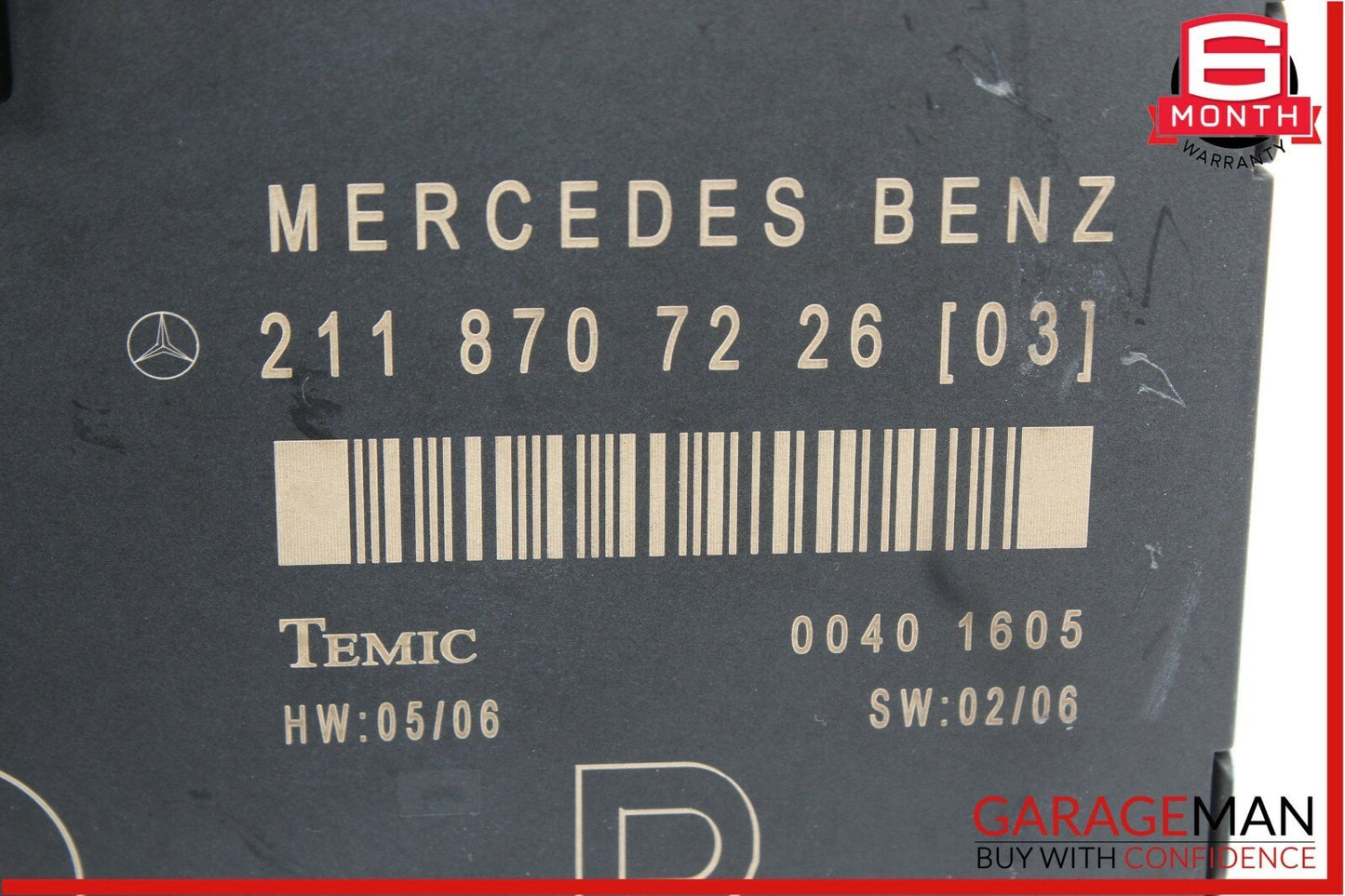 03-09 Mercedes W211 E350 E550 Front Right Side Door Control Module Unit OEM