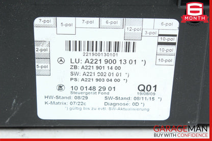 07-13 Mercedes W221 S400 S550 S65 AMG Rear Door Control Module 2218704995 OEM