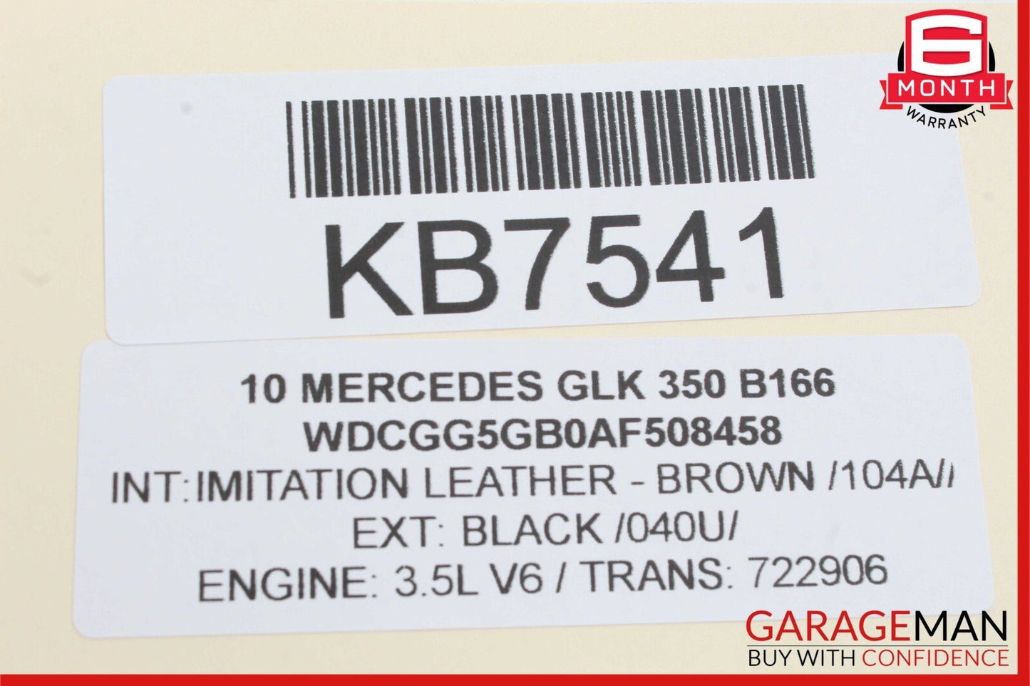 08-12 Mercedes X204 GLK350 C300 E350 Front Right Side Door Control Module OEM
